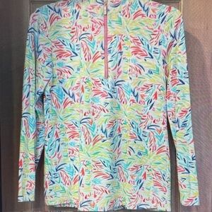 Colorful Patterned Long Sleeve Top